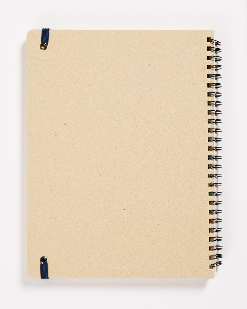Rollbahn Spiral Notebook 5.5x7" Metallic Gold