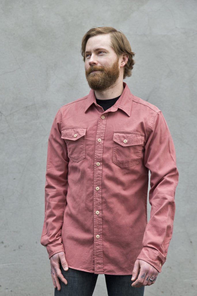 Edgevale Tamalpais Twill Shirt Clay