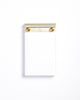 Exacompta FAF Brass and Aluminum Desk Pad 7-1/4
