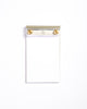 Exacompta FAF Brass and Aluminum Desk Pad 7-1/4
