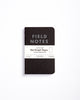 Field Notes Pack of 3 - Pitch Black Edition