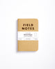 Field Notes Pack of 3 - Ruled