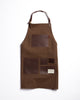 TRVR Waxed Canvas and Leather Gentleman's Apron