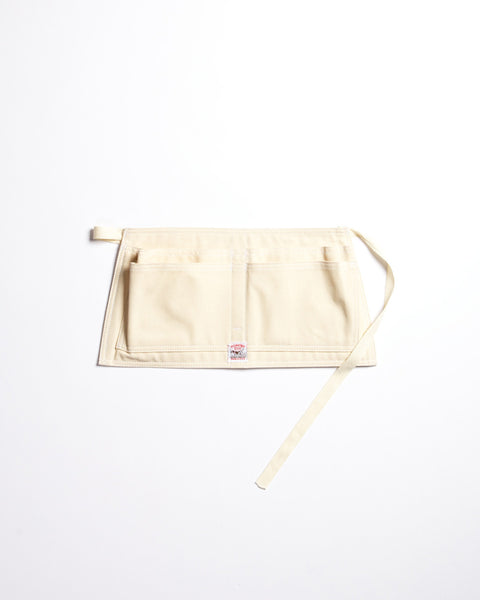 Pointer Waist Apron White Drill