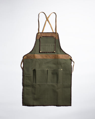 Pointer Brand 3 Pocket Shop Apron Hickory Stripe