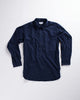 Armen Utility Pullover Shirt Navy