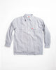 Ben Davis Long Sleeve Hickory Stripe Shirt - Button Front