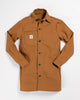 Pointer Long Jacket Brown Duck