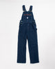 Pointer Washed Indigo Denim High Back Overalls