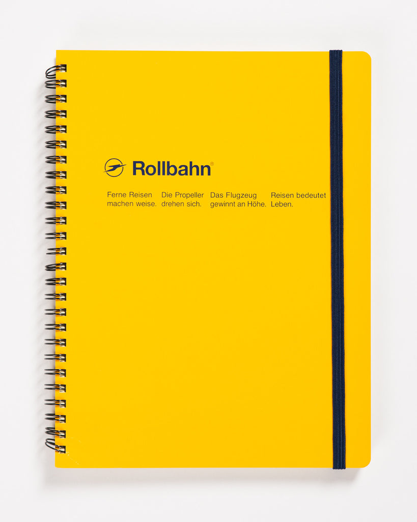 Rollbahn Spiral Notebook 8"x10"