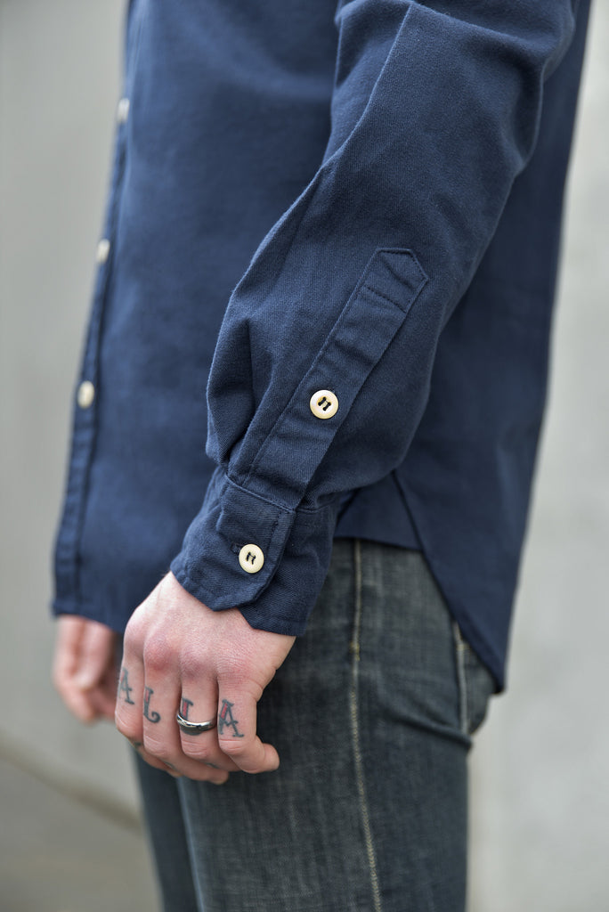 Edgevale Tamalpais Twill Shirt Navy