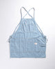 BasShu Work Apron Hickory Stripe