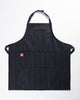 Hand-Eye Kitchen Apron Midnight Twill Stripe