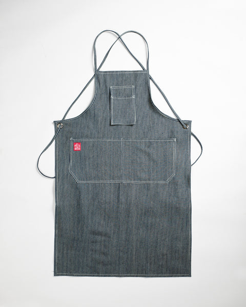 Hand-Eye USA Made Work Apron Hickory Stripe