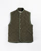 Utility Canvas Snap Vest Olive