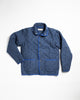 Utility Canvas Snap Jacket Navy