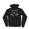 Hand-Eye Diamond Zip-up
