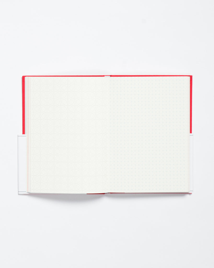 Grids & Guides: A Notebook for Visual Thinkers Red